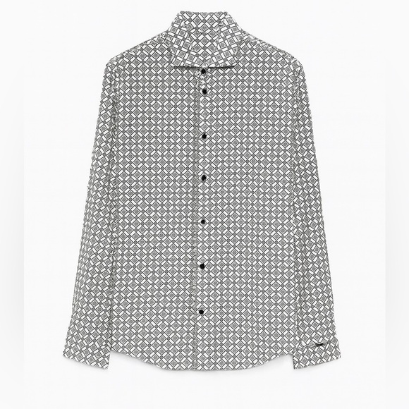 Express Other - Express Black and White Casual Button Down Shirt